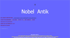 Desktop Screenshot of nobelantik.dk